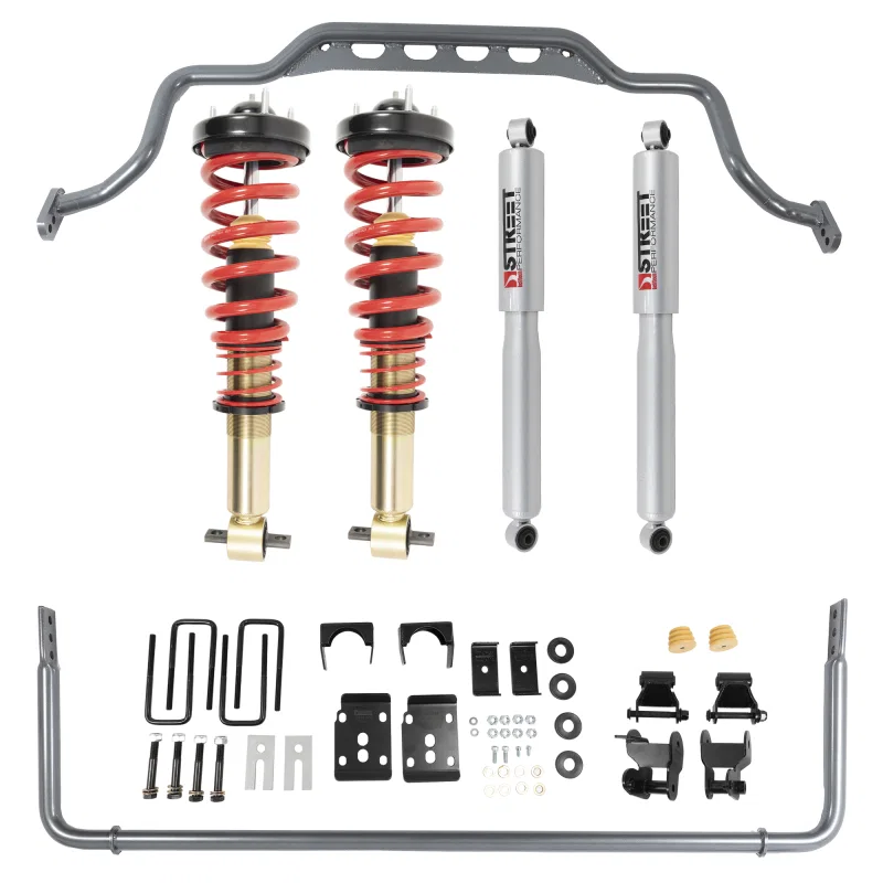 Belltech 1050HK, 21+ Ford F-150 2WD Performance Handling Kit (1-3.5in Front/4.5in Rear Drop )