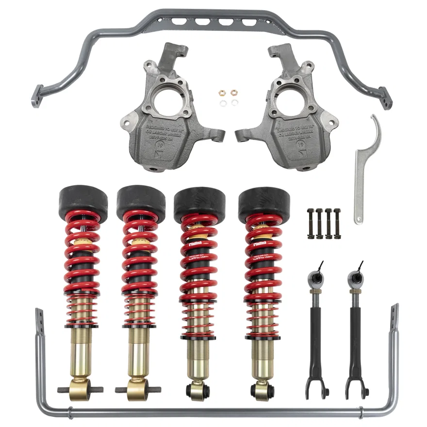 Belltech 1104HK, PERFORMANCE HANDLING KIT W/ HEIGHT ADJUSTABLE COILOVERS & ANTI-SWAYBAR SET