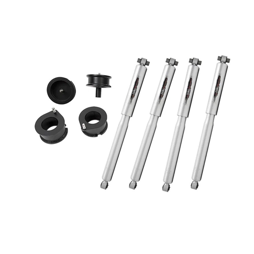 Belltech 1032SP, Front and Rear 2.5 INCH LEVELING KIT | COIL SPRING SPACERS W/ TRAIL PERFORMANCE SHOCKS for Jeep Wrangler