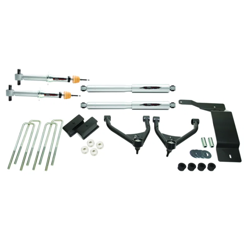Belltech 150200TP, 16-18 Chevrolet Silverado / GMC Sierra 1500 4WD 4in Suspension Lift Kit w/ Shocks