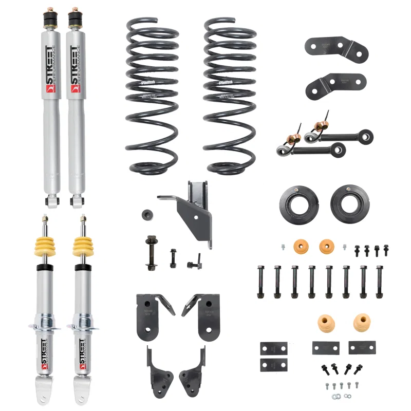 Belltech 1061sp, 2019+ Ram 1500 2WD/4WD 1in to 3in Front 3in to 4in Rear