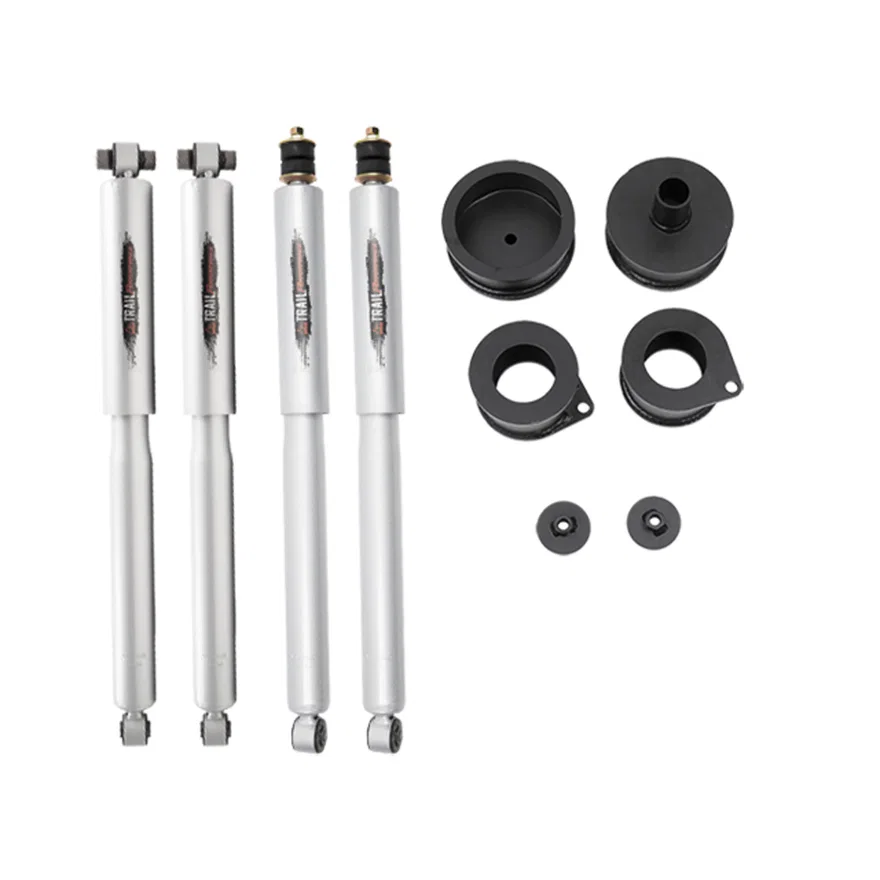 Belltech 1033SP, 2.5 INCH LEVELING KIT | COIL SPRING SPACERS W/ TRAIL PERFORMANCE SHOCKS for Jeep Wrangler