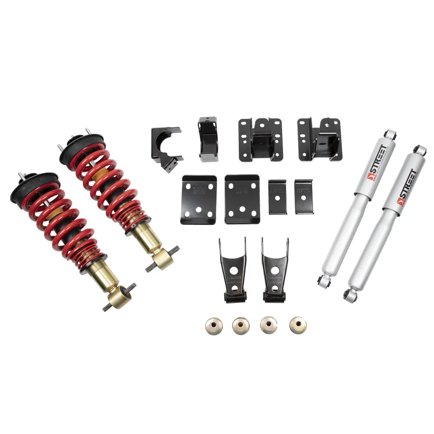 Belltech 646SPC, PERFORMANCE COILOVER KIT W/ HEIGHT ADJUSTABLE FRONT COILOVERS