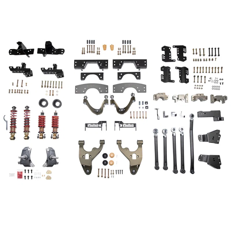 Belltech 350101SPC, 92-98 GM C1500 Standard Cab Performance Coilover Kit (Use w/ 4-Piston Brake Calipers)