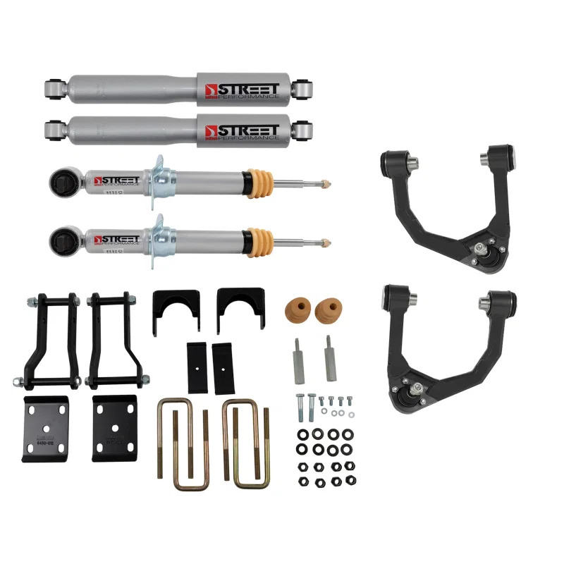 Belltech 1043SP, 19-21 Ford Ranger 4WD (All Cabs) Front And Rear Complete Kit w/ Street Performance Shocks