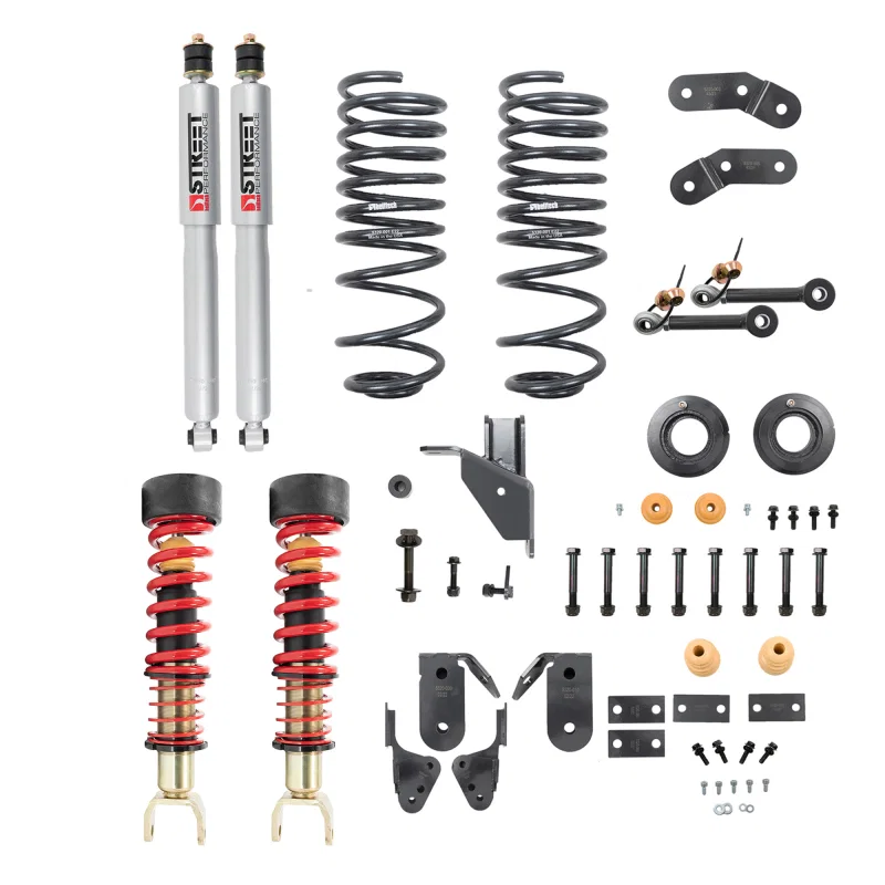 Belltech 1063SPC, Coilover Kit 2019+ Ram 1500 2WD/4WD 1-3in F / 4-5in R