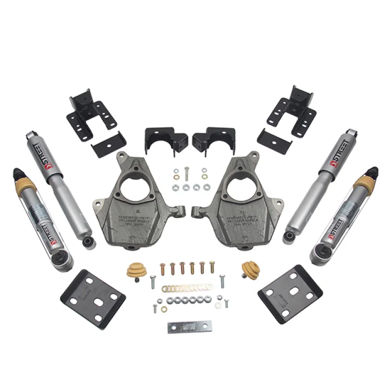 Belltech 1014SP, LOWERING KIT 16.5-17 Chevy Silverado All Cab 2WD 3-4F / 5-6R
