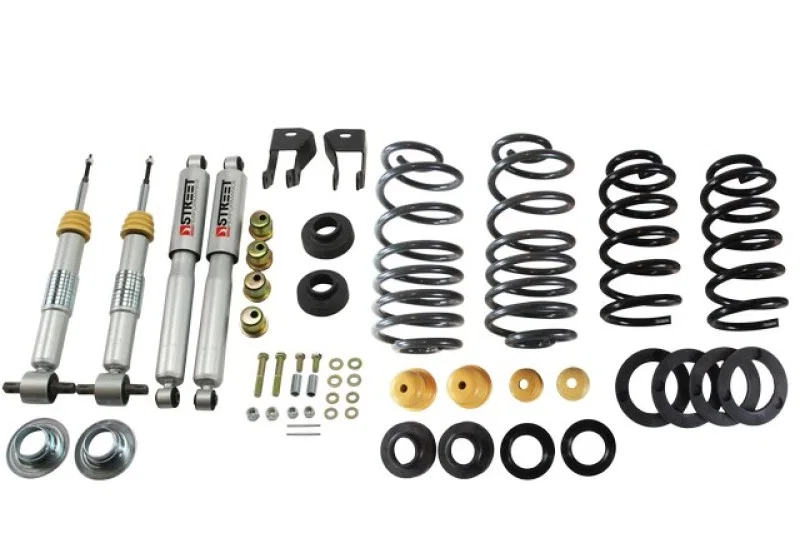 Belltech 998SP, LOWERING KIT 15 Chevy Suburban / Yukon XL 1in to 2in Front/4in Rear w/ Shocks
