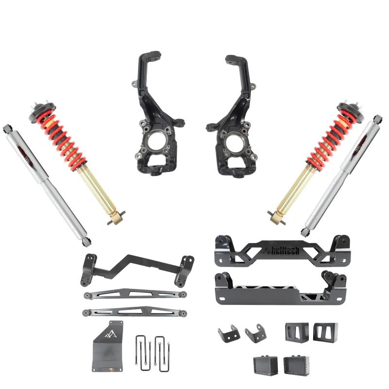 Belltech 152501TPC, 15-20 Ford F-150 6in-7in Lift Kit w/ Trail Performance Coilovers & Shocks