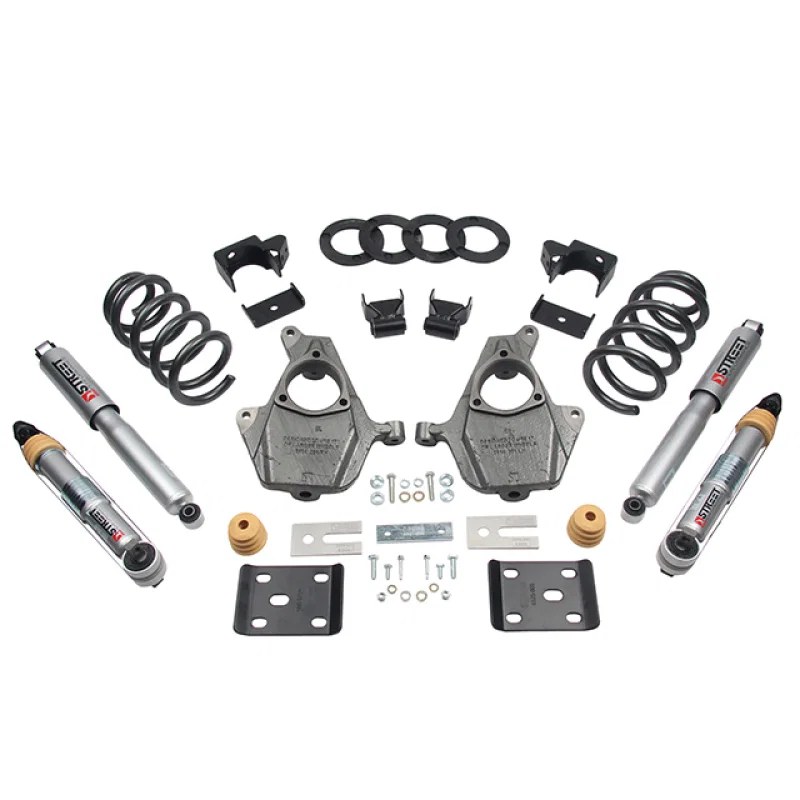 Belltech 1016SP, LOWERING KIT 16.5-17 Chevy Silverado Crew Cab 2WD 3-4F / 7R