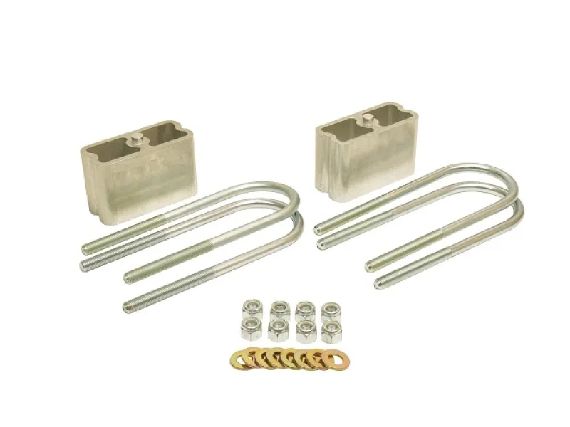Belltech 6200, LOWERING BLOCK KIT 3inch EXTRUDED BLOCKS