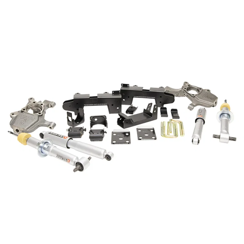 Belltech 1040SP, LOWERING KIT 2019 Chevrolet Silverado / GMC Sierra 1500 2WD All Cab - 2-4in Fr / 6in R