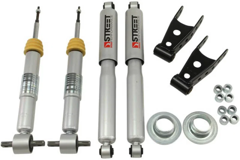 Belltech 990SP, 14-17 Silver/Sierra All Cabs 2wd 1 or -2in. F/2 or 3in. R Drop W/ SP Shocks Lowering Kits