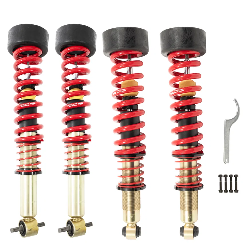 Belltech 150222TPC, 2 INCH LEVELING KIT | FRONT AND REAR TRAIL PERFORMANCE COILOVERS