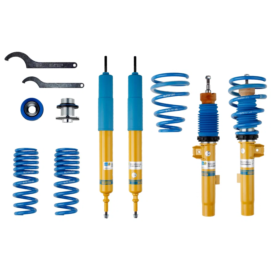Bilstein 47-269064, B14 (PSS) Front and Rear Suspension Kit for BMW