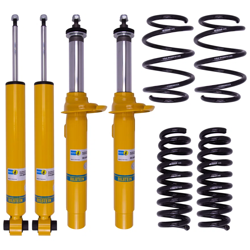 Bilstein 46-258199, B12 (Pro-Kit) Front and Rear Suspension Kit for BMW