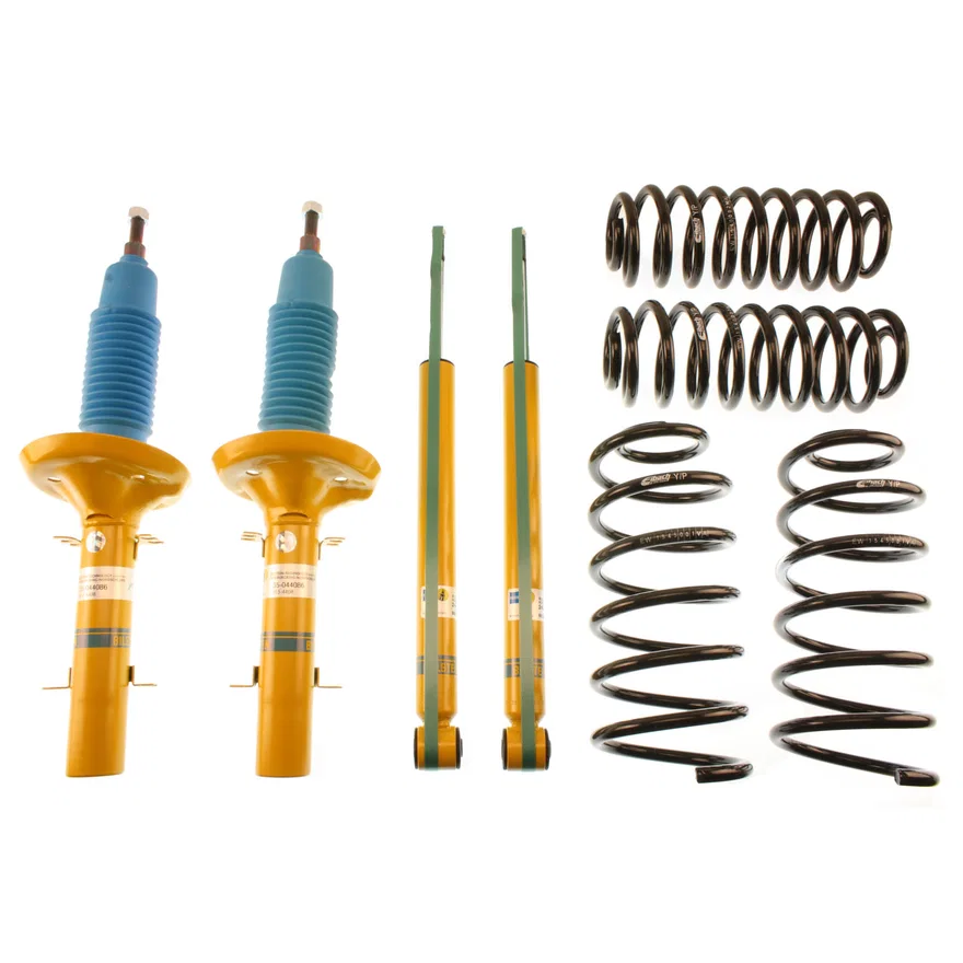 Bilstein 46-180339, B12 (Pro-Kit) Front and Rear Suspension Kit for Volkswagen Golf