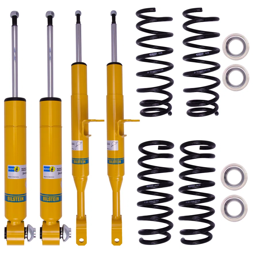 Bilstein 46-257741, B12 (Pro-Kit) Front and Rear Suspension Kit for BMW 640i
