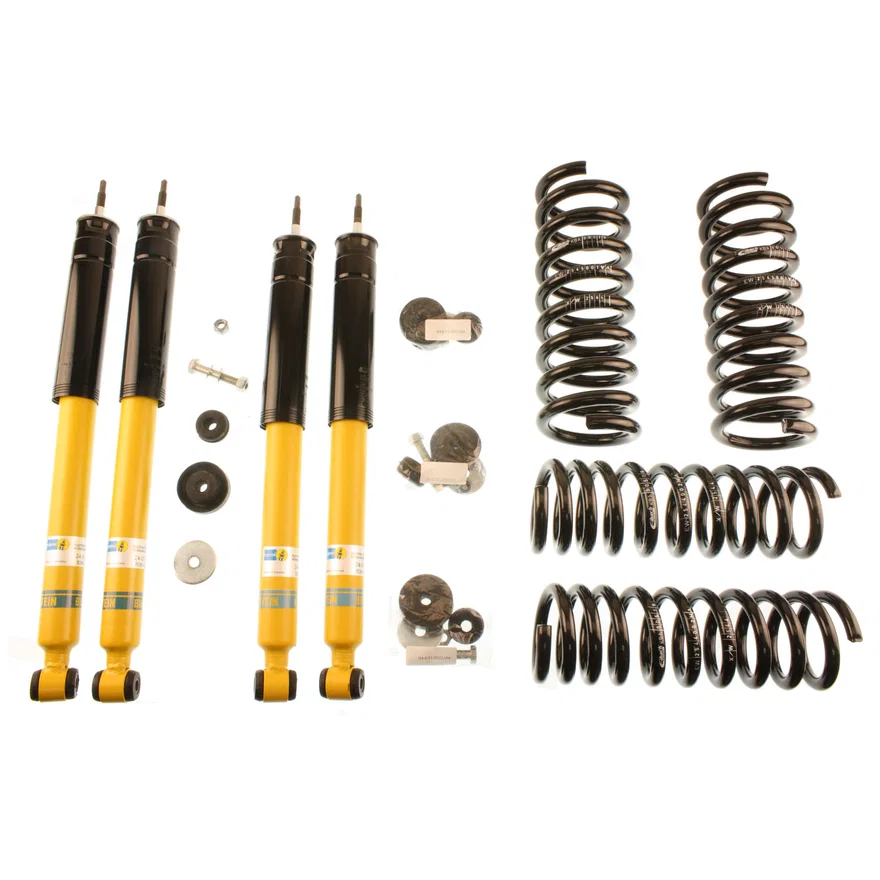 Bilstein 46-181732, B12 (Pro-Kit) Front and Rear Suspension Kit for Mercedes-Benz