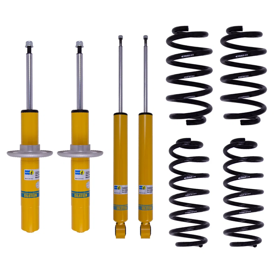 Bilstein 46-183330, B12 (Pro-Kit) Front and Rear Suspension Kit for Audi S4