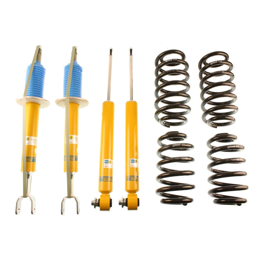 Bilstein 46-189851, B12 (Pro-Kit) Front and Rear Suspension Kit for Audi A6 Quattro