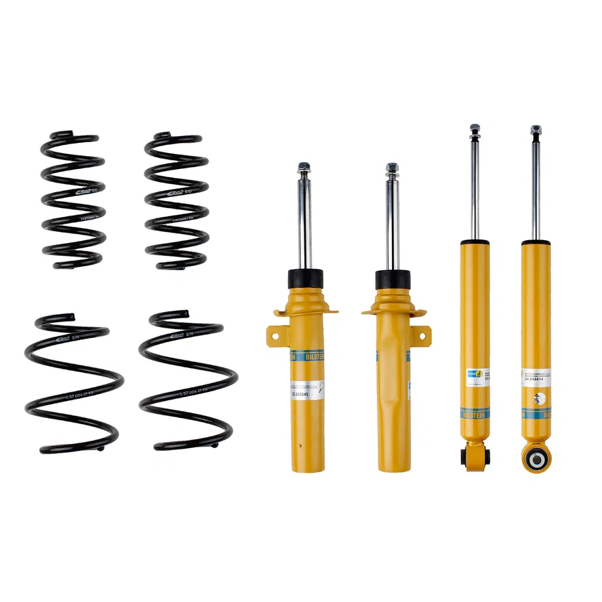 Bilstein 46-257482, B12 (Pro-Kit) Front and Rear Suspension Kit for Mini Cooper