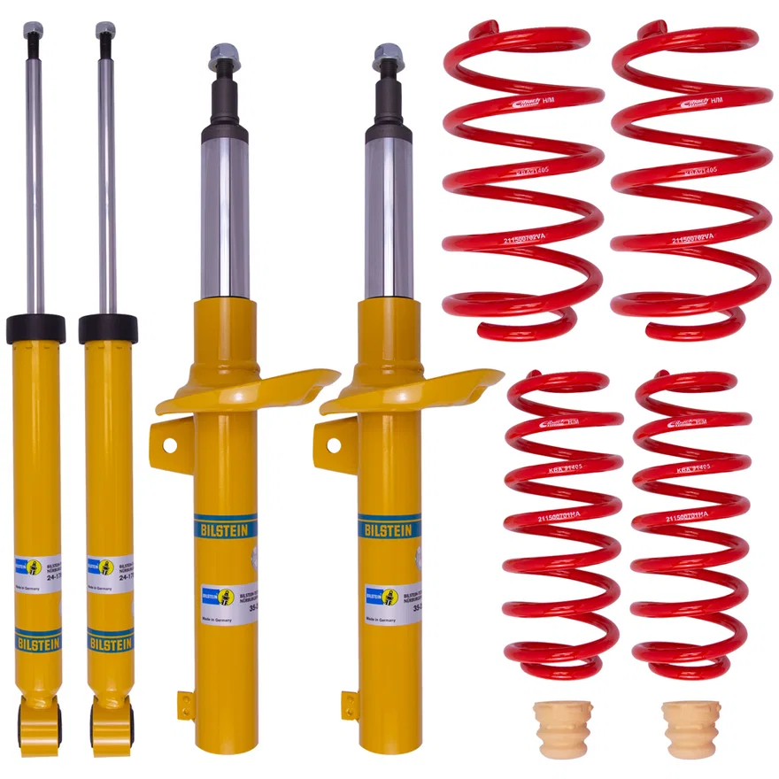 Bilstein 46-183422, B12 (Sportline) Front and Rear Suspension Kit for Audi A3