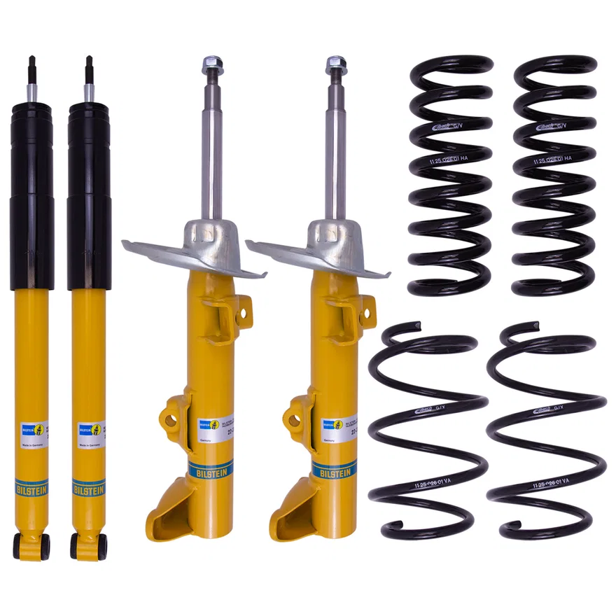 Bilstein 46-257833, B12 (Pro-Kit) Front and Rear Suspension Kit for Mercedes-Benz