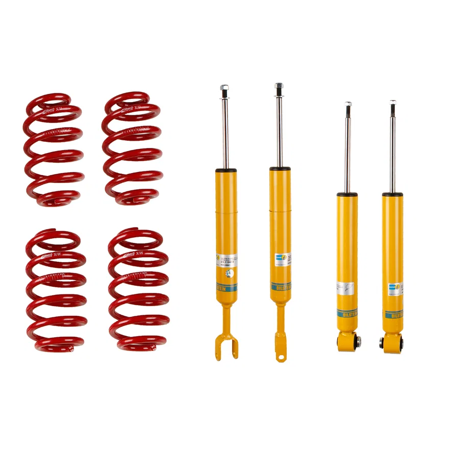 Bilstein 46-188588, B12 (Sportline) Front and Rear Suspension Kit for Audi A4