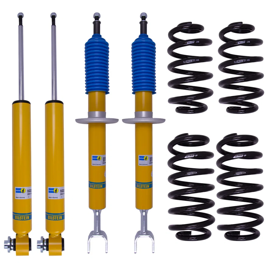 Bilstein 46-189844, B12 (Pro-Kit) Front and Rear Suspension Kit for Audi A6