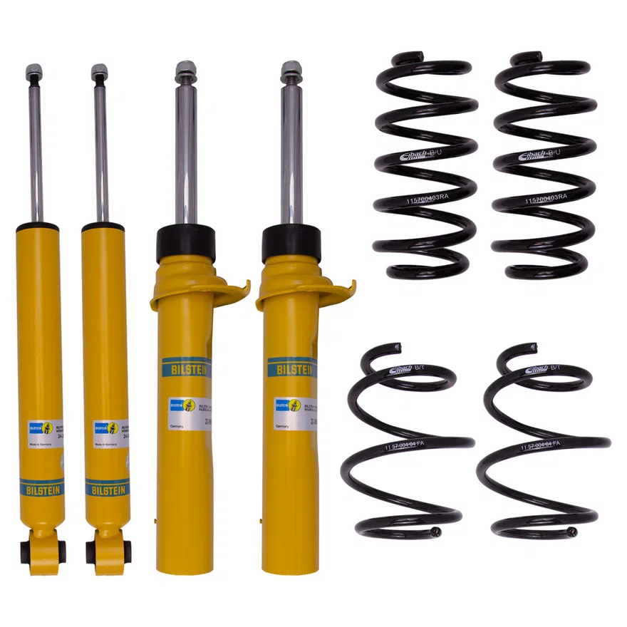 Bilstein 46-257499, B12 (Pro-Kit) Front and Rear Suspension Kit for Mini Cooper