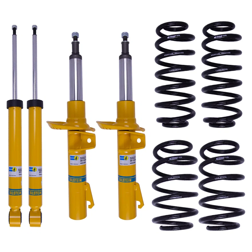 Bilstein 46-184429, B12 (Pro-Kit) Front and Rear Suspension Kit for Volkswagen Passat