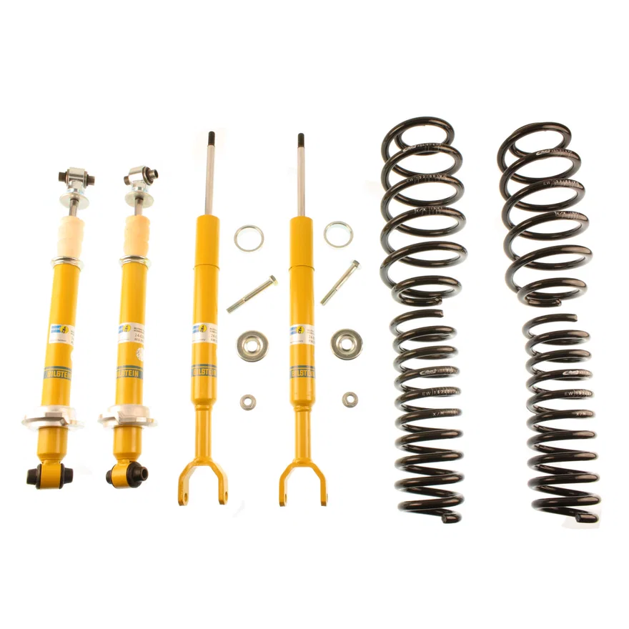 Bilstein 46-183224, B12 (Pro-Kit) Front and Rear Suspension Kit for Audi A4 Quattro