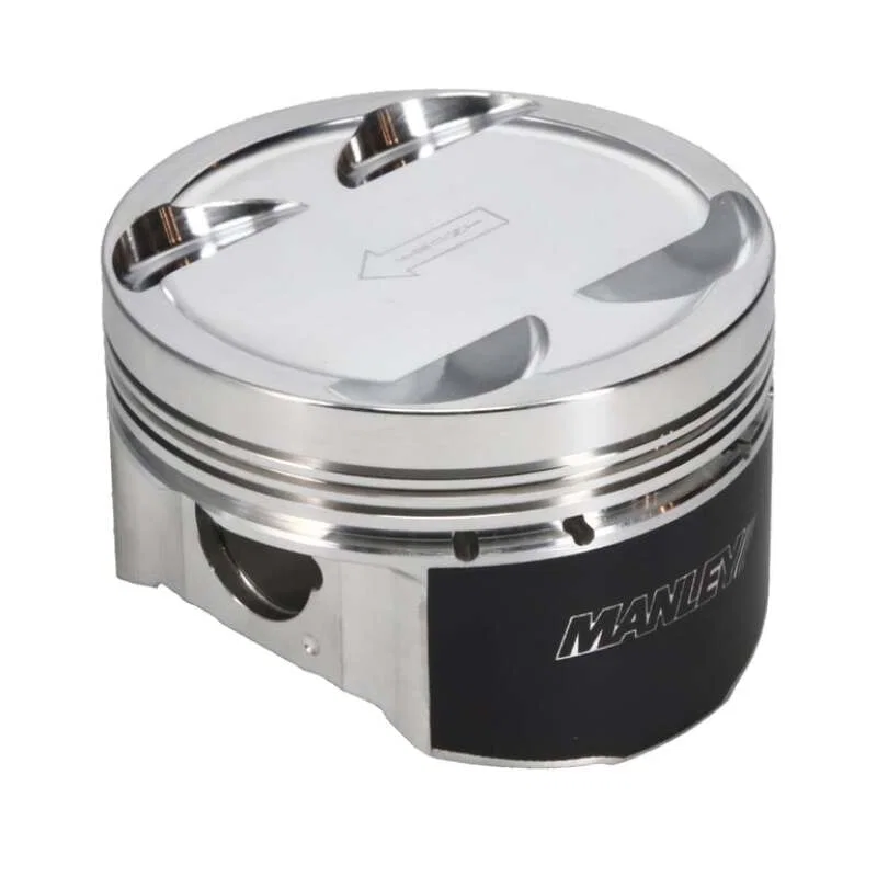 Manley Performance 606005CE-4, 03-06 Evo 8/9 (7 Bolt 4G63T) 85.5mm +0.5mm Over Bore 8.5:1 Dish Pistons w/ Rings *Extreme