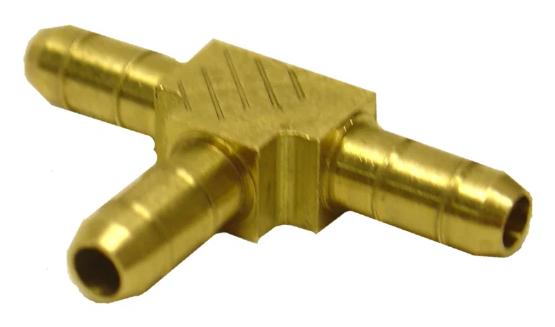 Firestone 3081, Male Barb Tee Fitting 1/4in. - 100 Pack (WR17603081)