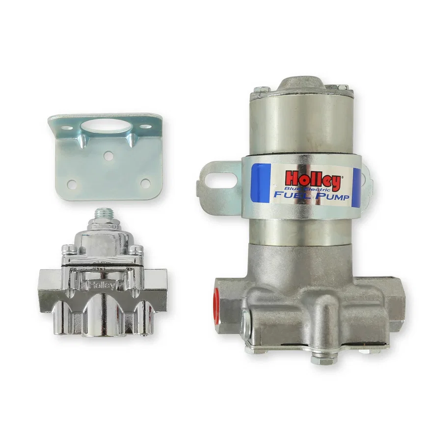 Holley 12-802-1, 110 GPH Blue® Electric Fuel Pump With Regulator