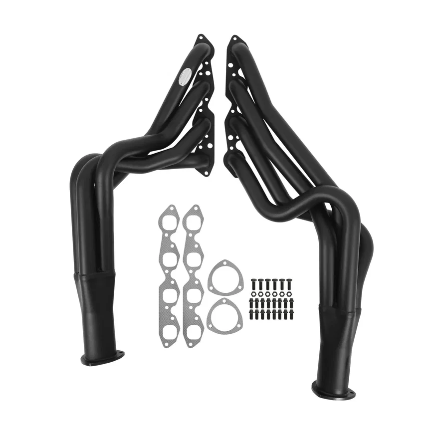 Super Competition Long Tube Headers - Painted for Chevrolet, GMC and Pontiac