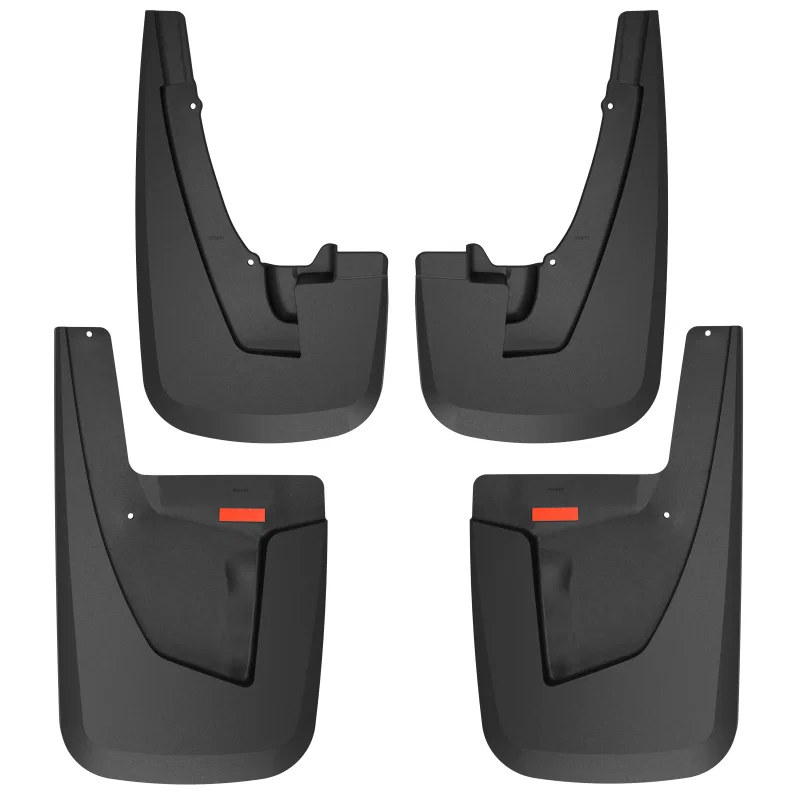 Husky Liners 58046, 19-22 RAM 2500/3500 w/o OEM Fender Flares Custom Front & Rear Mud Guard Set - Black