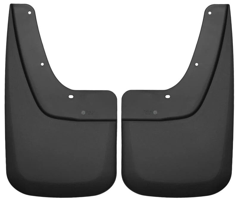 Husky Liners 57891, 14 GMC Sierra 1500 Custom Rear Black Mud Guards