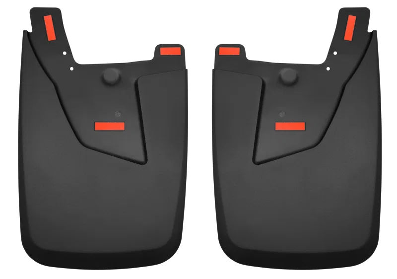 Husky Liners 59051, 19-22 Dodge RAM 2500/3500 w/ OEM Fender Flares Custom-Molded Rear Mud Guards