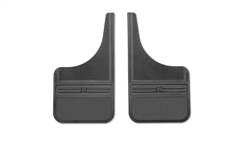 Husky Liners 55000, Universal 12in Wide Black Rubber Front Mud Flaps w/o Weight