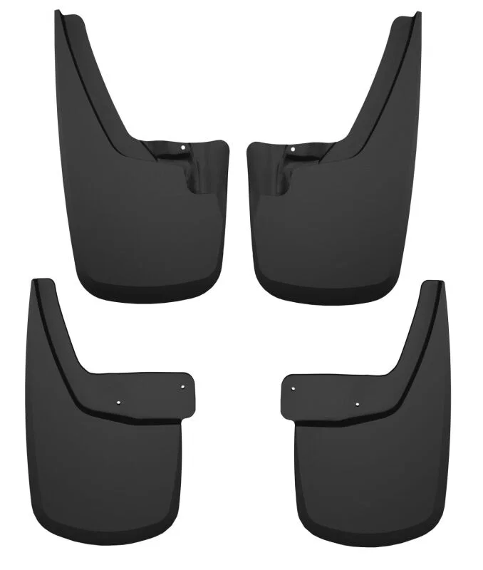 Husky Liners 58326, 23-24 GMC Canyon Crew Cab Front & Rear Mud Guards - Black