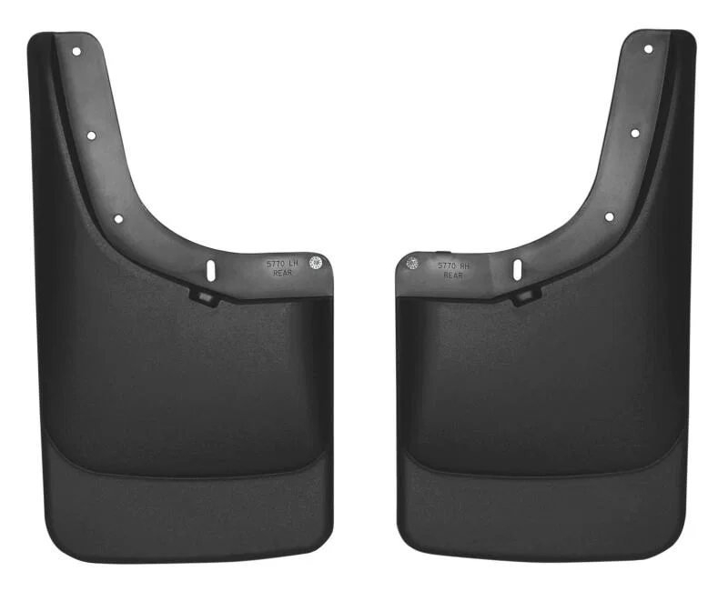Husky Liners 57701, 04-12 Chevrolet Colorado/GMC Canyon Custom-Molded Rear Mud Guards (w/o Flares)