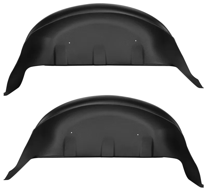 Husky Liners 79131, 2017 Ford F-250 Super Duty / 2017 Ford F-350 Super Duty Black Rear Wheel Well Guards