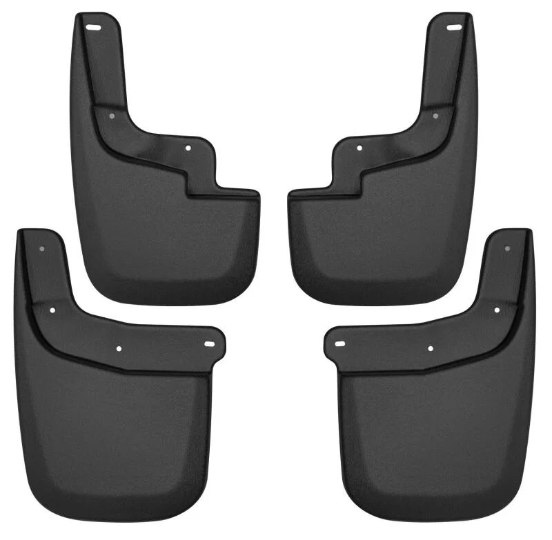 Husky Liners 58236, 15-22 Chevy Colorado w/o Flares (Excl. ZR2) Front and Rear Mud Guards - Black