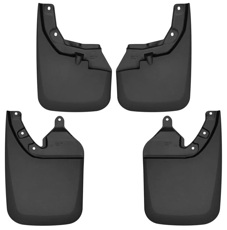 Husky Liners 56946, 16-22 Toyota Tacoma w/ OE Fender Flares Front and Rear Mud Guards - Black