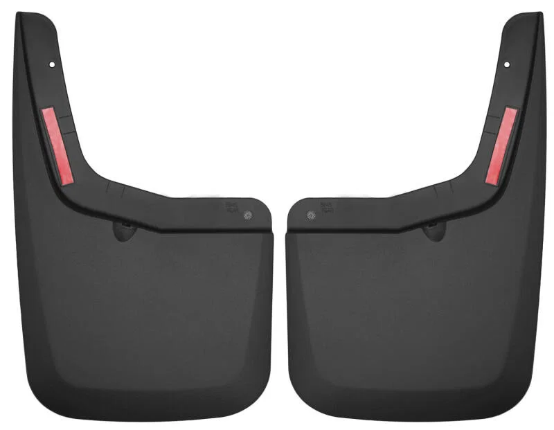 Husky Liners 58451, 2015 Ford F-150 w/ OE Fender Flares Mud Guards Black Front Mud Guards