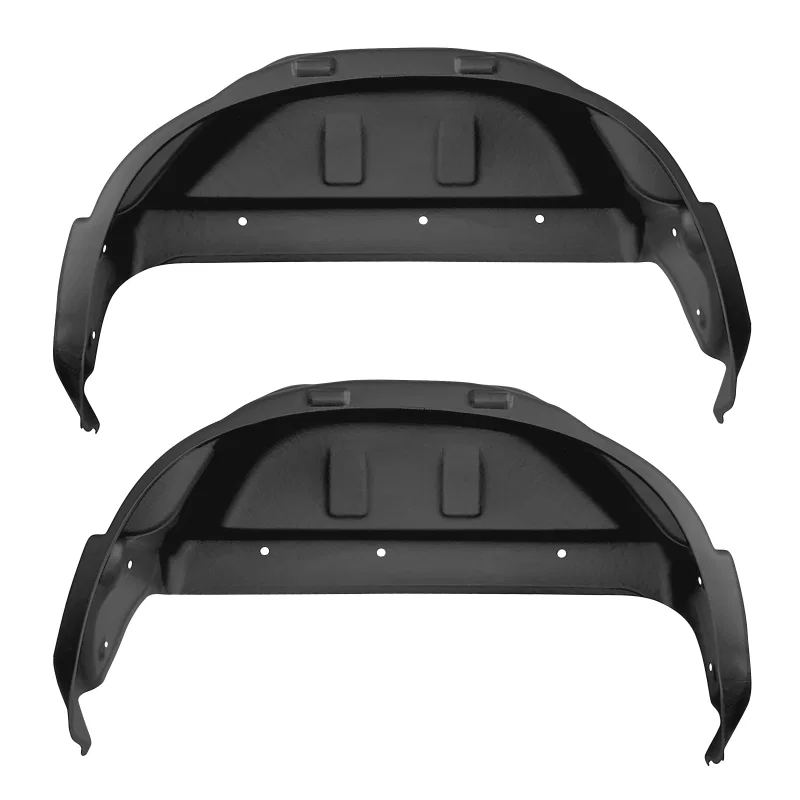 Husky Liners 79051, 20-22 Chevrolet Silverado 2500/3500 HD Rear Wheel Well Guards - Black
