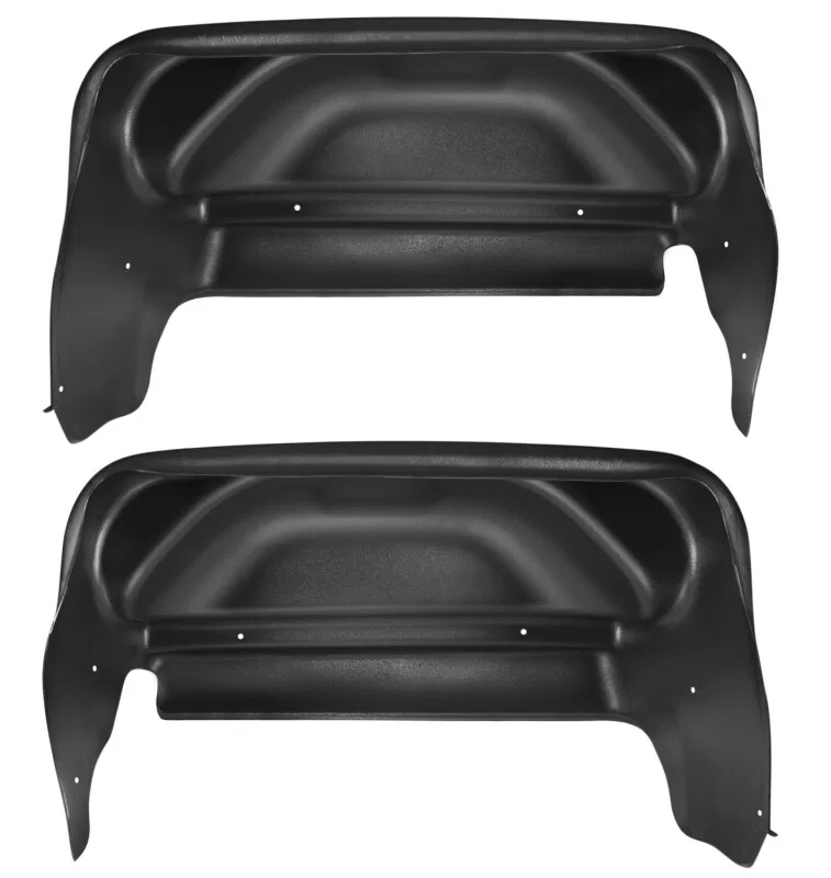 Husky Liners 79031, 14-17 GMC Sierra Black Rear Wheel Well Guards