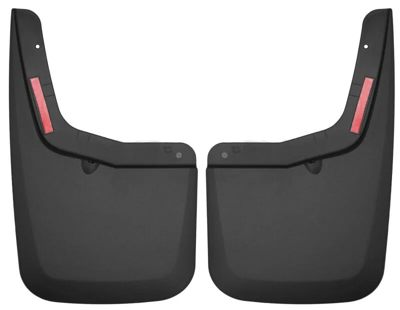 Husky Liners 59451, 2015 Ford F-150 w/ OE Fender Flares Mud Guards Black Rear Mud Guards